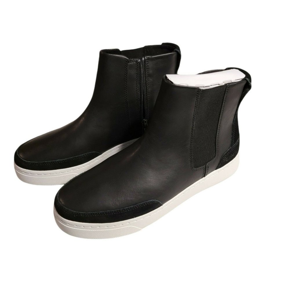 Timberland Women's Black Atlanta  Green  Chelsea Boots SIZE 9.5 NWOB